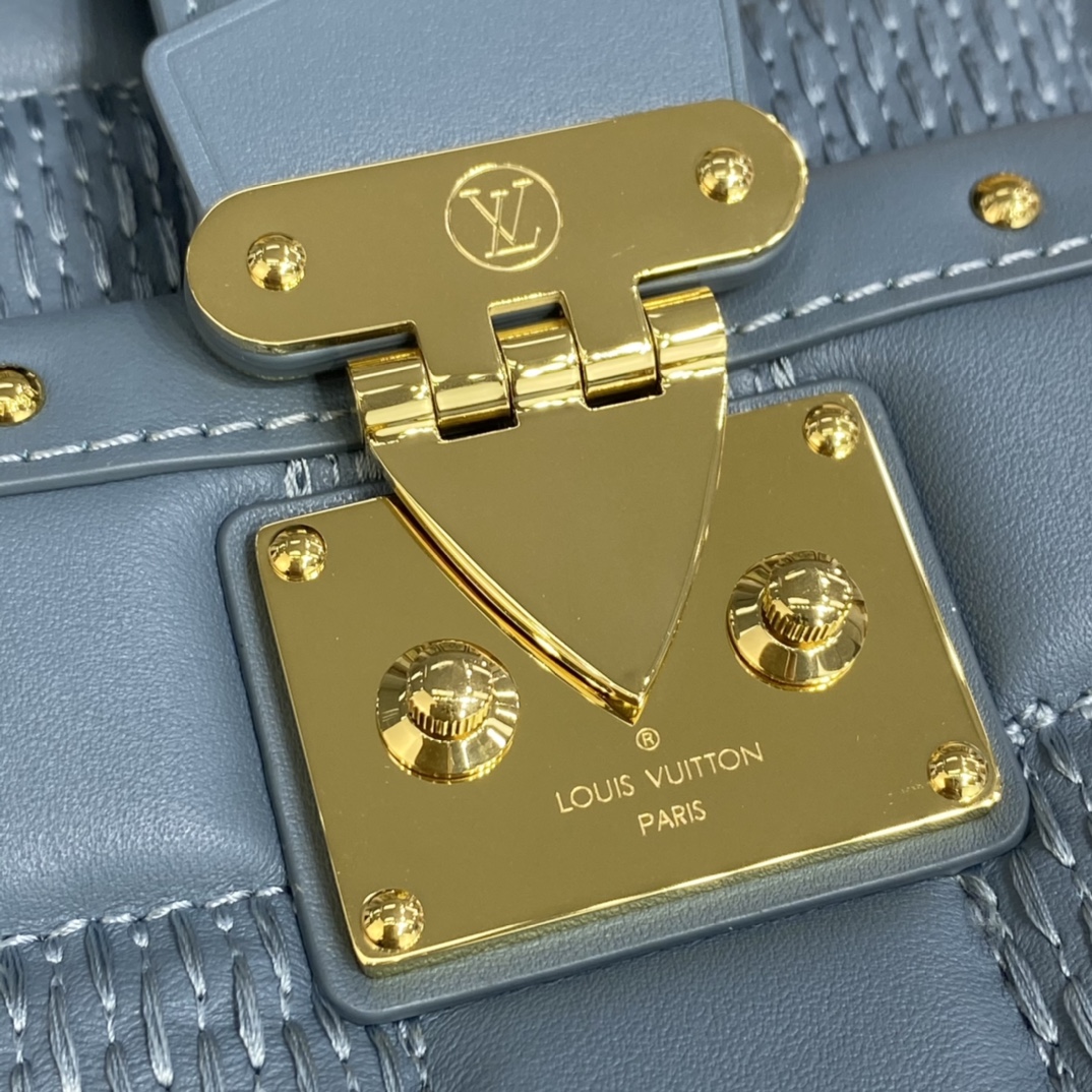 Louis Vuitton TROCA PM Handbag M59115 Glacier Blue